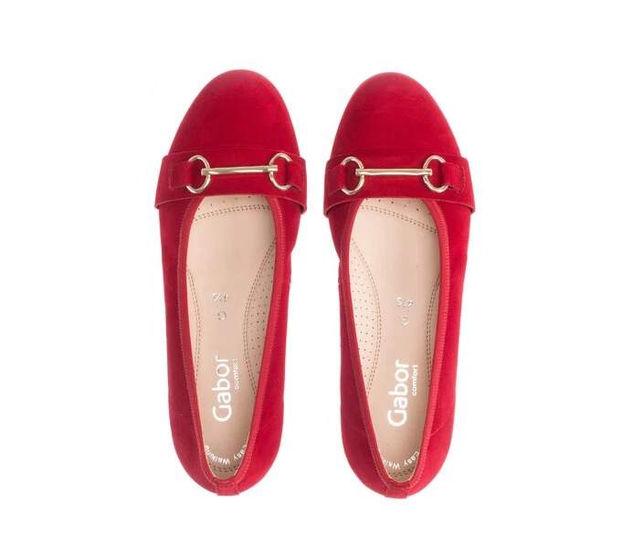 Ballerinas Gabor Mujer Rojas | ES0002029