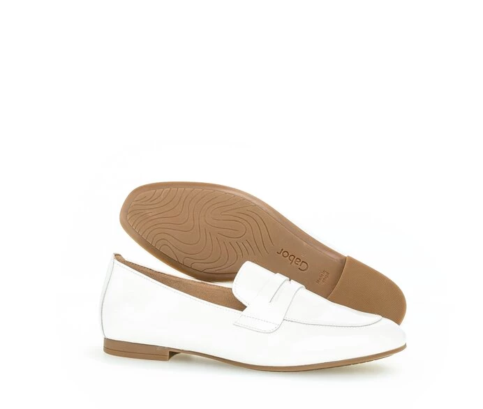 Loafers Gabor Mujer Blancas | ES0001849
