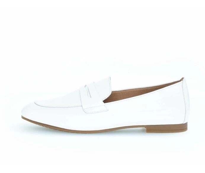 Loafers Gabor Mujer Blancas | ES0001849