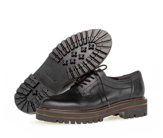 Loafers Gabor Mujer Negras | ES0001790