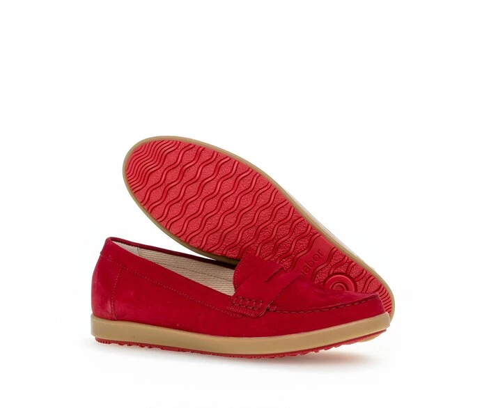 Loafers Gabor Mujer Rojas | ES0001771