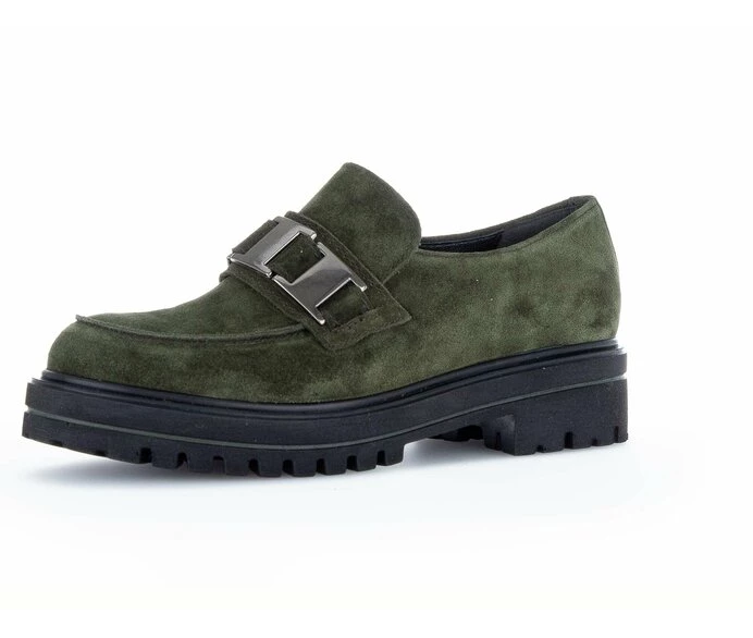 Loafers Gabor Mujer Verde | ES0001730