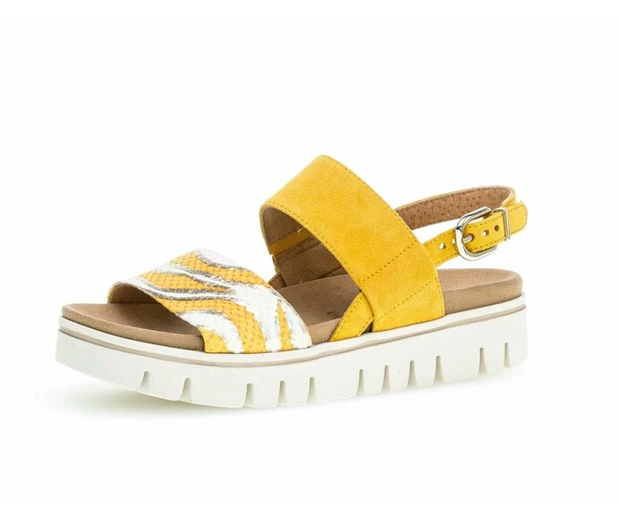 Sandalias Gabor Mujer Amarillo | ES0002228