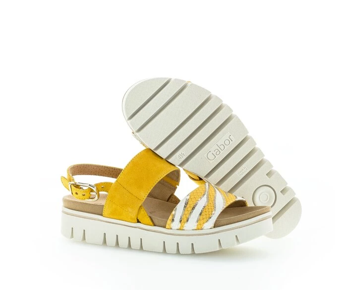 Sandalias Gabor Mujer Amarillo | ES0002228