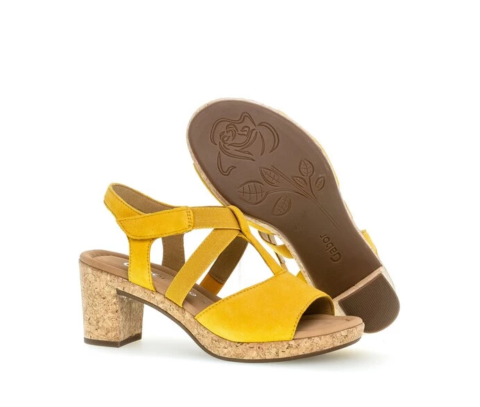 Sandalias Gabor Mujer Amarillo | ES0002355