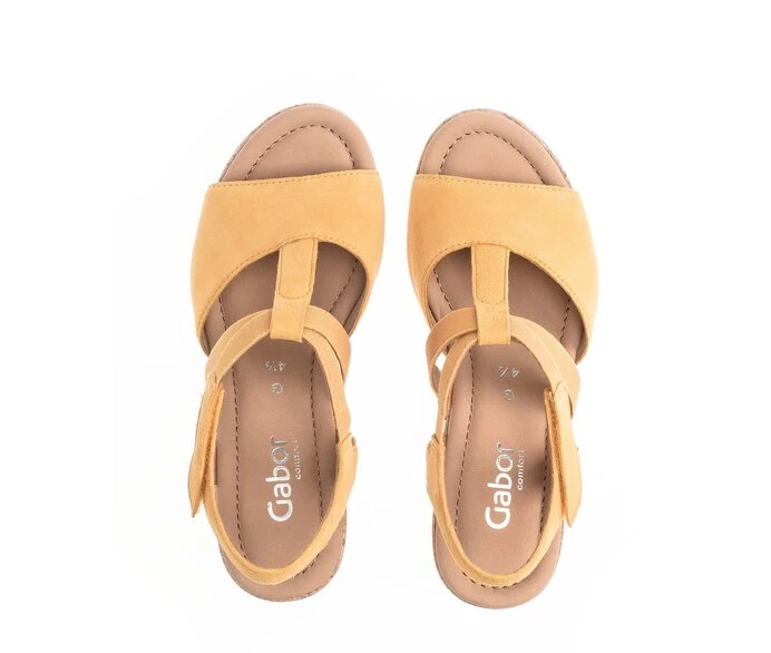 Sandalias Gabor Mujer Amarillo | ES0002355