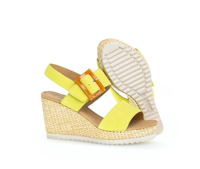 Sandalias Gabor Mujer Amarillo | ES0002437