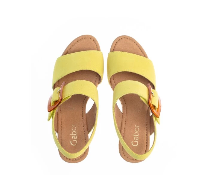 Sandalias Gabor Mujer Amarillo | ES0002437