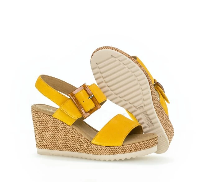 Sandalias Gabor Mujer Amarillo | ES0002451