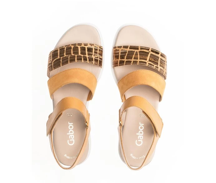 Sandalias Gabor Mujer Amarillo | ES0002497