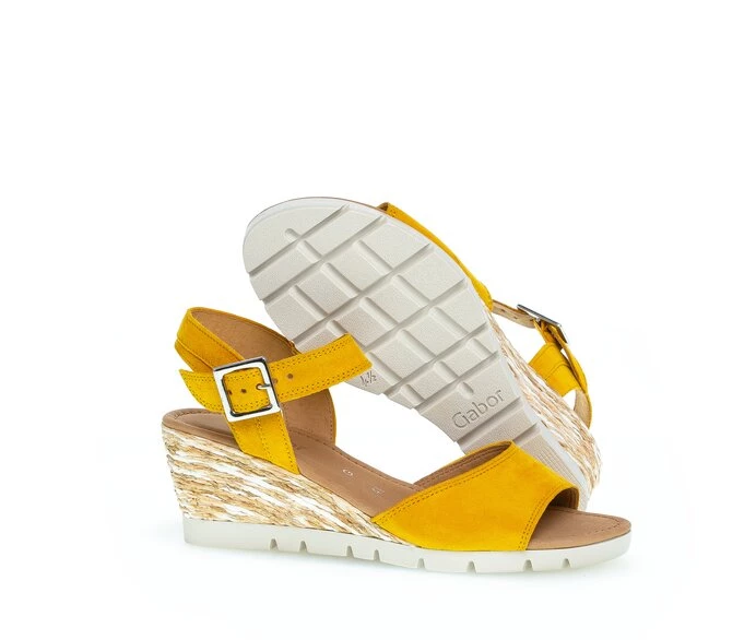 Sandalias Gabor Mujer Amarillo | ES0002593