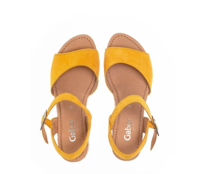 Sandalias Gabor Mujer Amarillo | ES0002593