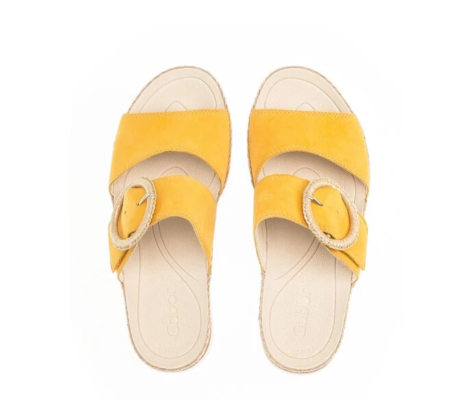 Sandalias Gabor Mujer Amarillo | ES0002634