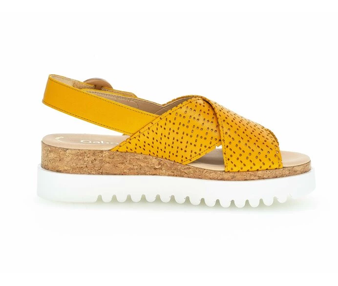Sandalias Gabor Mujer Amarillo | ES0002724