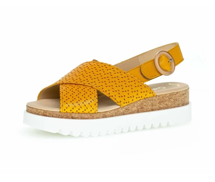 Sandalias Gabor Mujer Amarillo | ES0002724