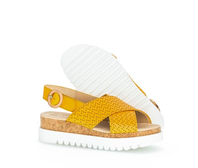 Sandalias Gabor Mujer Amarillo | ES0002724