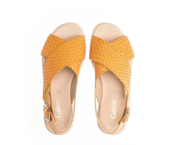 Sandalias Gabor Mujer Amarillo | ES0002724