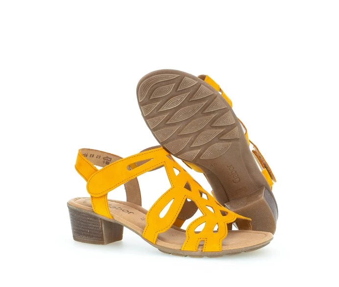 Sandalias Gabor Mujer Amarillo | ES0002727