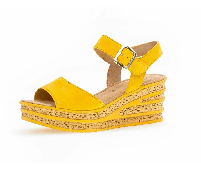 Sandalias Gabor Mujer Amarillo | ES0002763