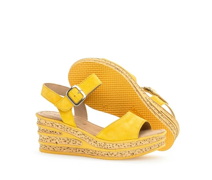 Sandalias Gabor Mujer Amarillo | ES0002763