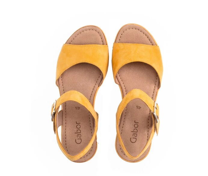 Sandalias Gabor Mujer Amarillo | ES0002763