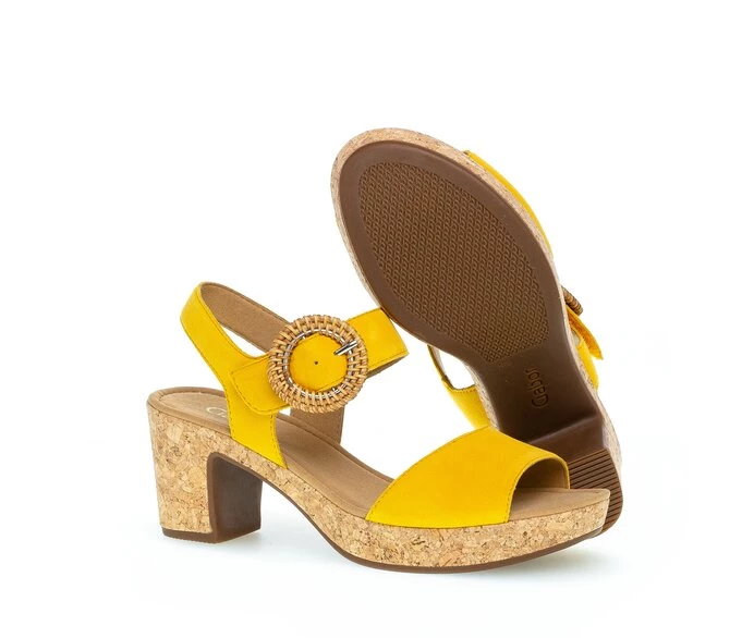 Sandalias Gabor Mujer Amarillo | ES0002771