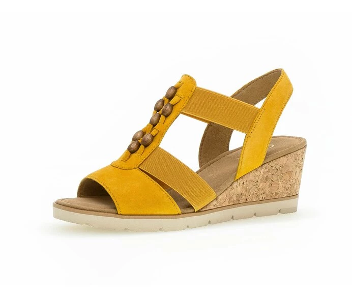 Sandalias Gabor Mujer Amarillo | ES0002792