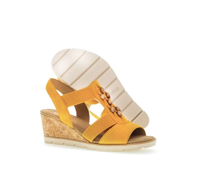 Sandalias Gabor Mujer Amarillo | ES0002792