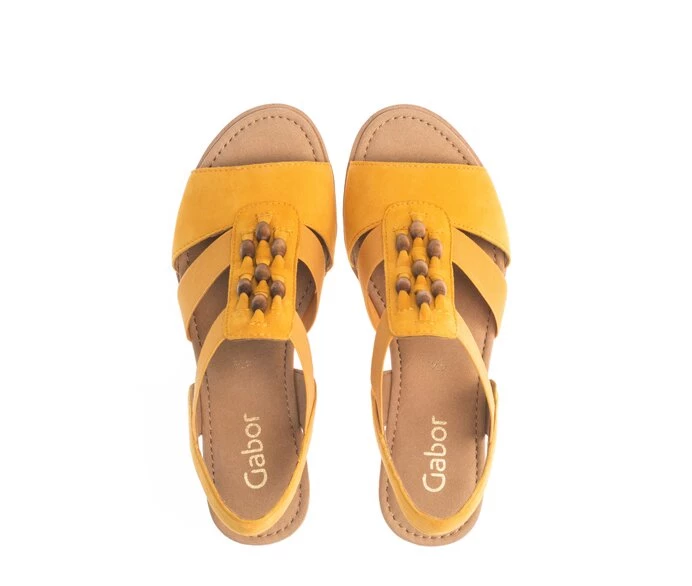 Sandalias Gabor Mujer Amarillo | ES0002792