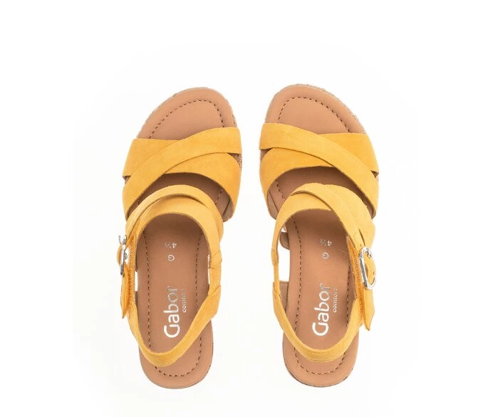 Sandalias Gabor Mujer Amarillo | ES0002827