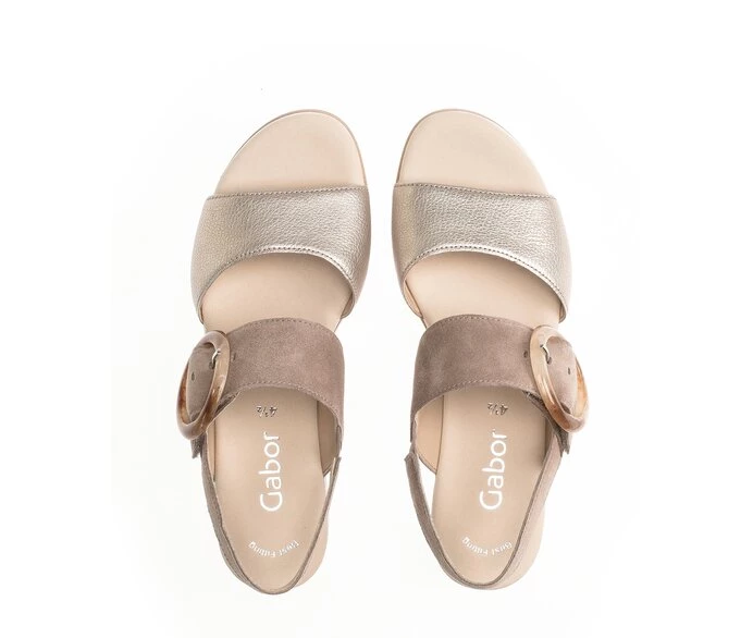 Sandalias Gabor Mujer Beige | ES0002491