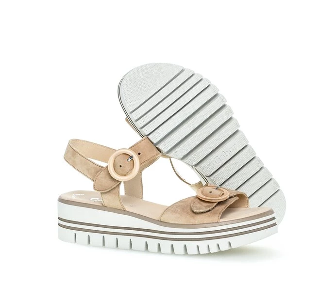 Sandalias Gabor Mujer Beige | ES0002608