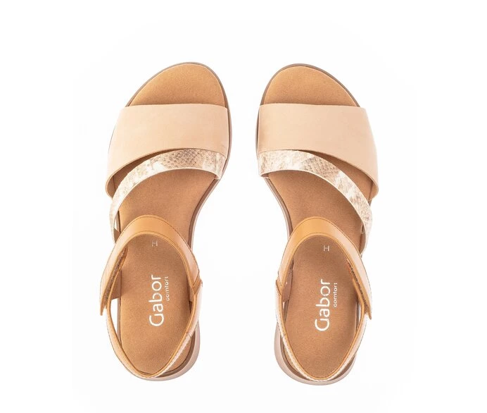 Sandalias Gabor Mujer Beige | ES0002833