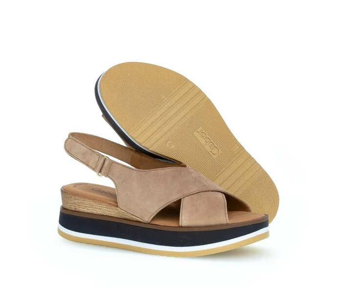 Sandalias Gabor Mujer Beige | ES0002846