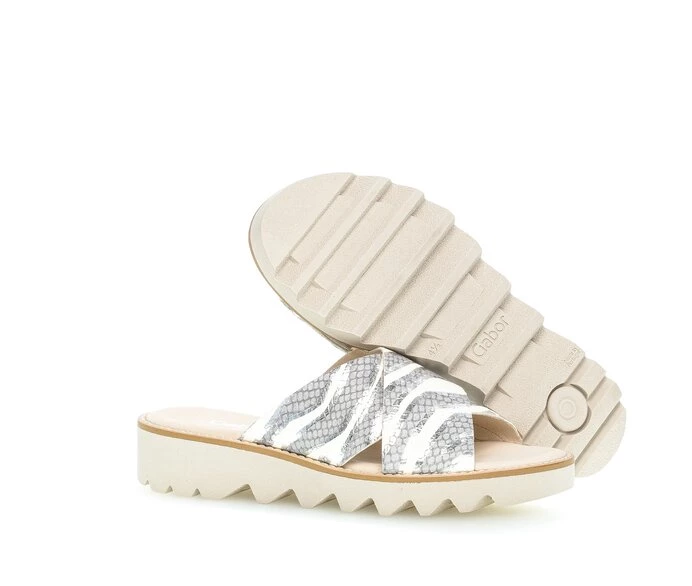 Sandalias Gabor Mujer Blancas | ES0002216