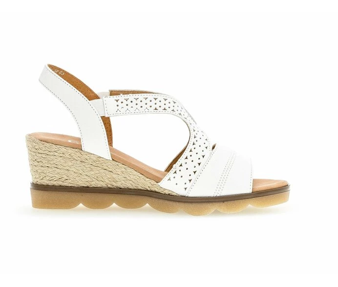 Sandalias Gabor Mujer Blancas | ES0002273