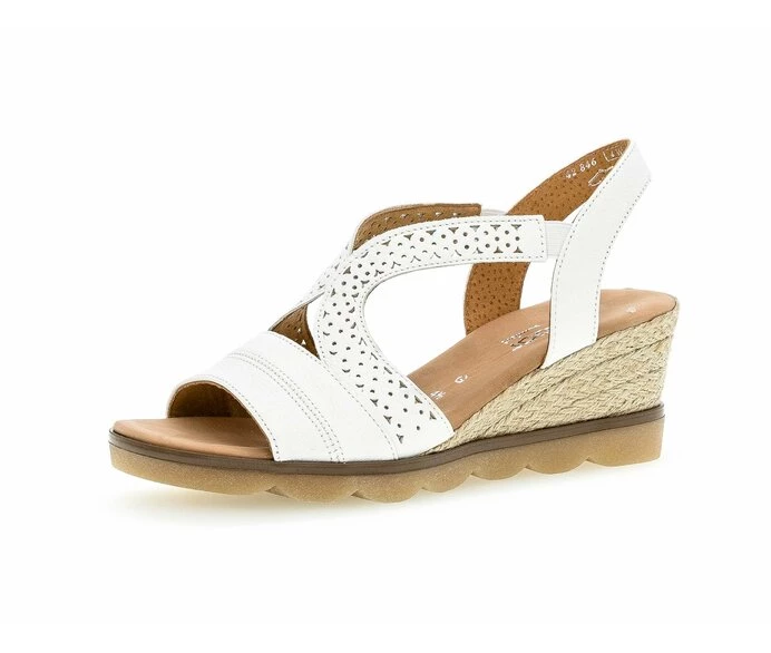 Sandalias Gabor Mujer Blancas | ES0002273