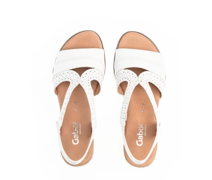 Sandalias Gabor Mujer Blancas | ES0002273