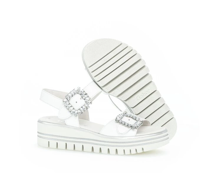 Sandalias Gabor Mujer Blancas | ES0002292