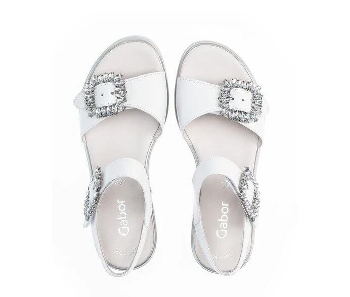 Sandalias Gabor Mujer Blancas | ES0002292