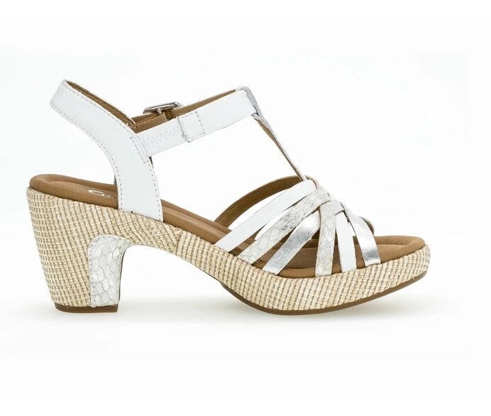 Sandalias Gabor Mujer Blancas | ES0002322