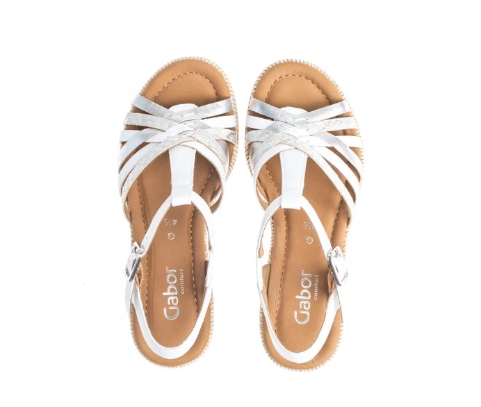 Sandalias Gabor Mujer Blancas | ES0002322