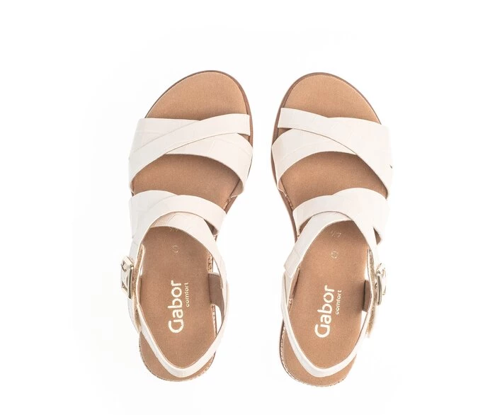 Sandalias Gabor Mujer Blancas | ES0002344