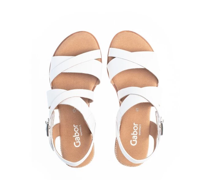 Sandalias Gabor Mujer Blancas | ES0002372