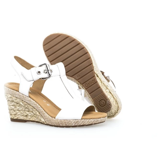 Sandalias Gabor Mujer Blancas | ES0002395