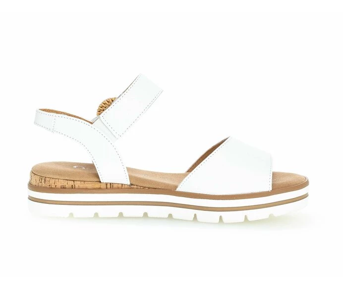 Sandalias Gabor Mujer Blancas | ES0002398