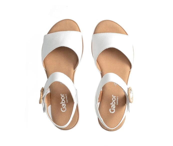 Sandalias Gabor Mujer Blancas | ES0002398