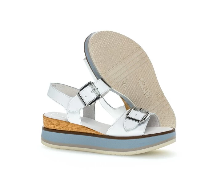Sandalias Gabor Mujer Blancas | ES0002404