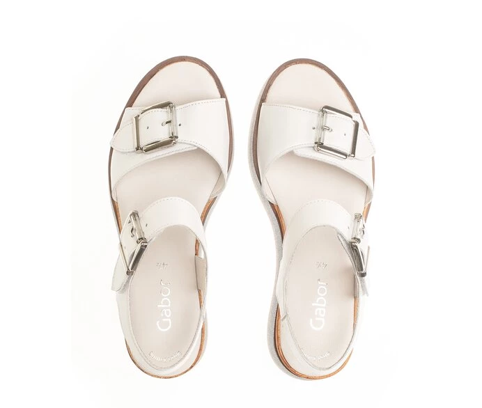 Sandalias Gabor Mujer Blancas | ES0002404