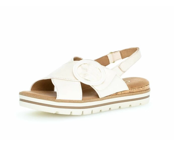 Sandalias Gabor Mujer Blancas | ES0002407